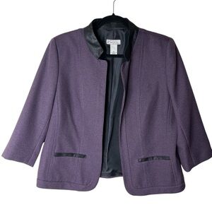 KIM ROGERS SIZE 10P open front blazer